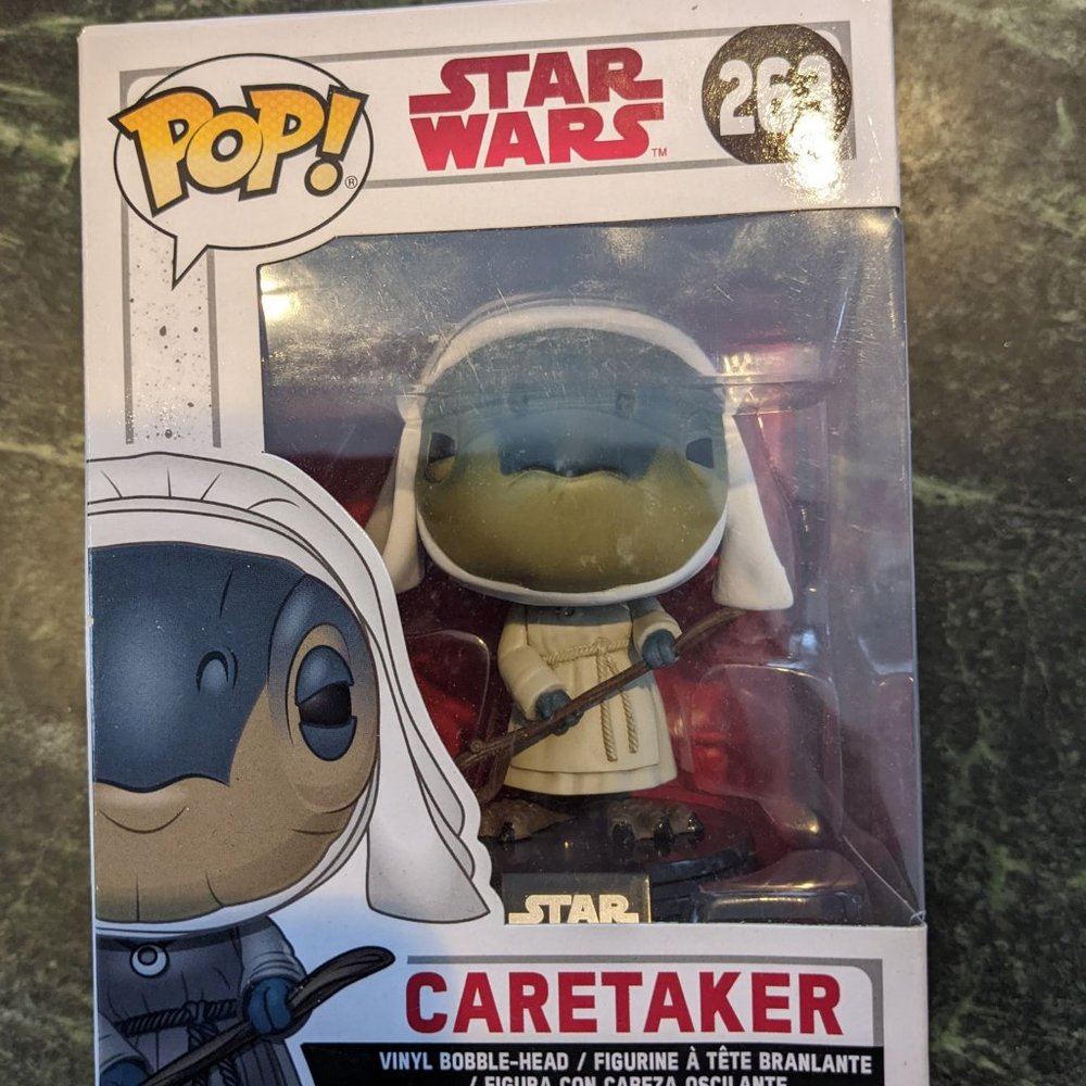 Star Wars Funko Pop! Vinyl - Caretaker Bobble Head 263 - EUC